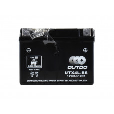 Акумулятор Outdo utx4l-bs 12v 3a agm