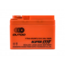 Акумулятор Outdo ytr4a-bs 12v 2.3a gel Honda Dio