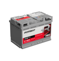 Акумулятор Rombat 70ah 760a R+ AGM-vrla Start-Stop l3 agm70