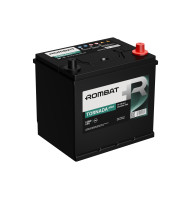 Акумулятор Rombat 60ah 500a R+ Tornada Plus Asia d23 ta60