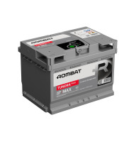 Акумулятор Rombat 60ah 580a R+ Tundra lb2 eb260