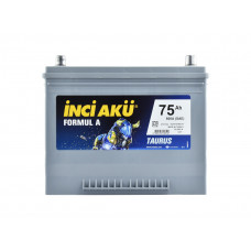 Аккумулятор Inci Aku 75ah 600a R+ FormulA Asia d26 075 060 017