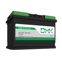 Аккумулятор DMK TAB 70ah 760a AGM Start-Stop R+ DGM70