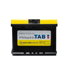 Акумулятор DMK TAB 60ah 640a EFB Start-Stop R+ DEF60
