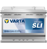 Аккумулятор Varta D15 63ah 610a R+ Silver Dynamic 563 400 061