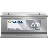 Аккумулятор Varta N95 95ah 850a R+ Dynamic EFB 595 500 085